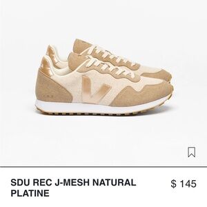 Veja SDU Rec J-Mesh Sneakers in Natural Platine